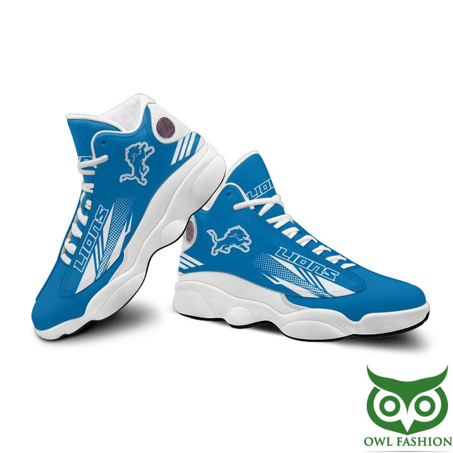 Ideafootwear Detroit Lions AJ13 Sneakers Shoes For Men And Women 12