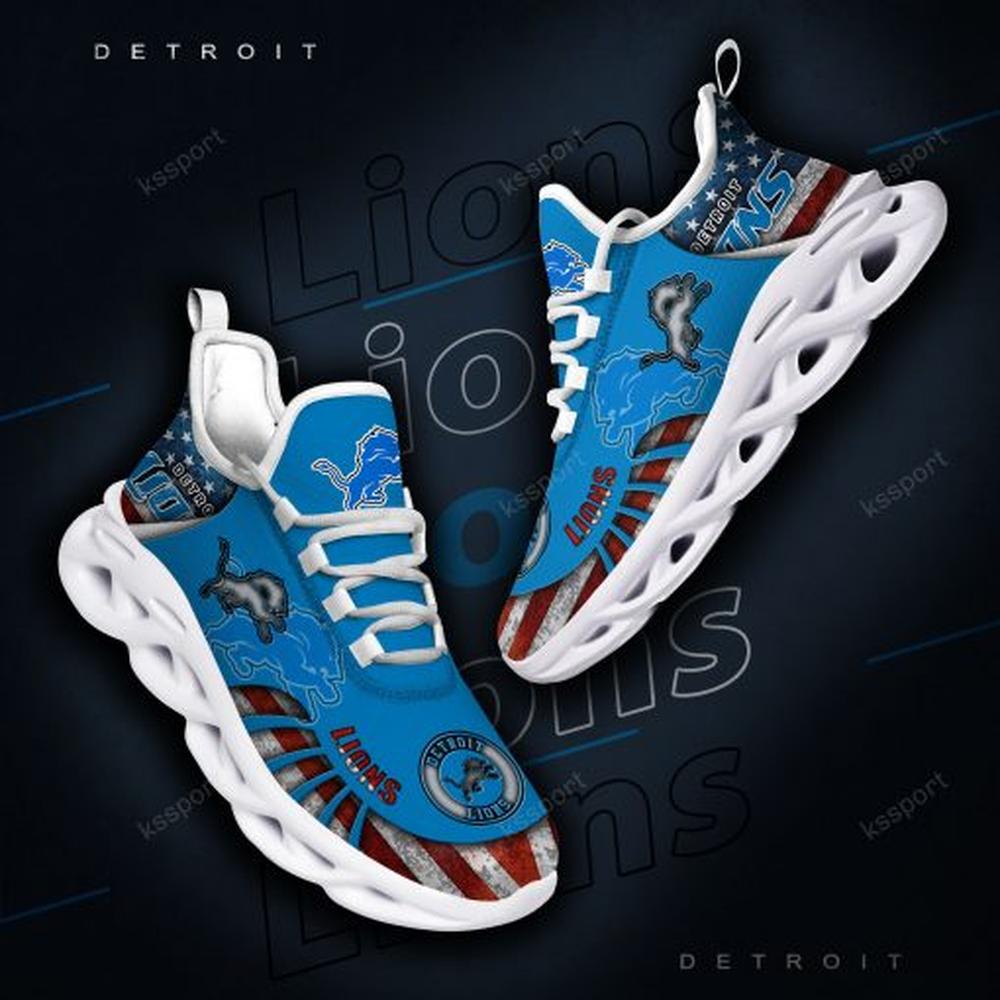 Ideafootwear Detroit Lions Max Soul Shoes Sneakers For Men And Women 11