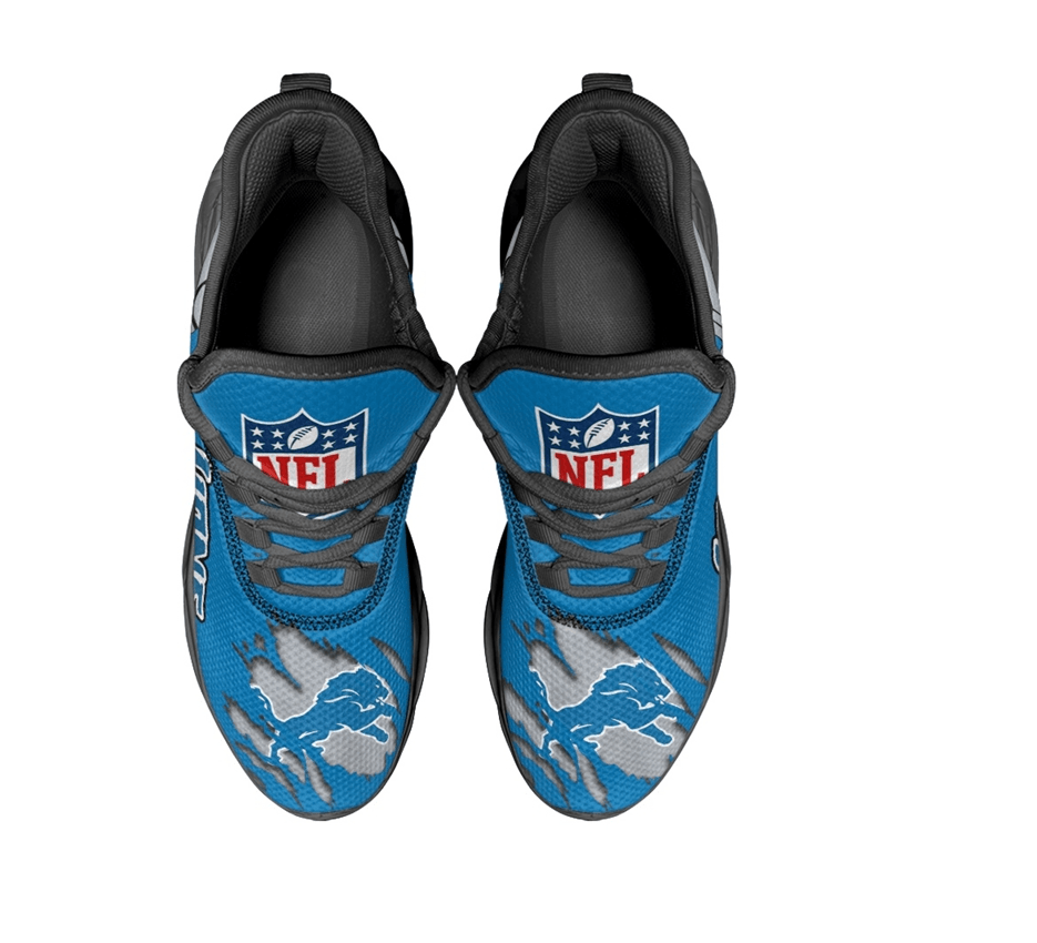 Ideafootwear Detroit Lions Max Soul Shoes Sneakers For Men And Women 15