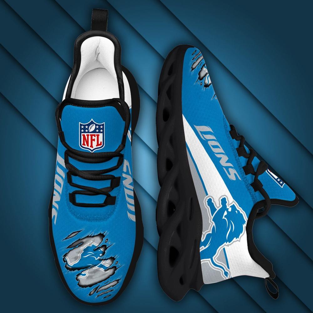 Ideafootwear Detroit Lions Max Soul Shoes Sneakers For Men And Women 2