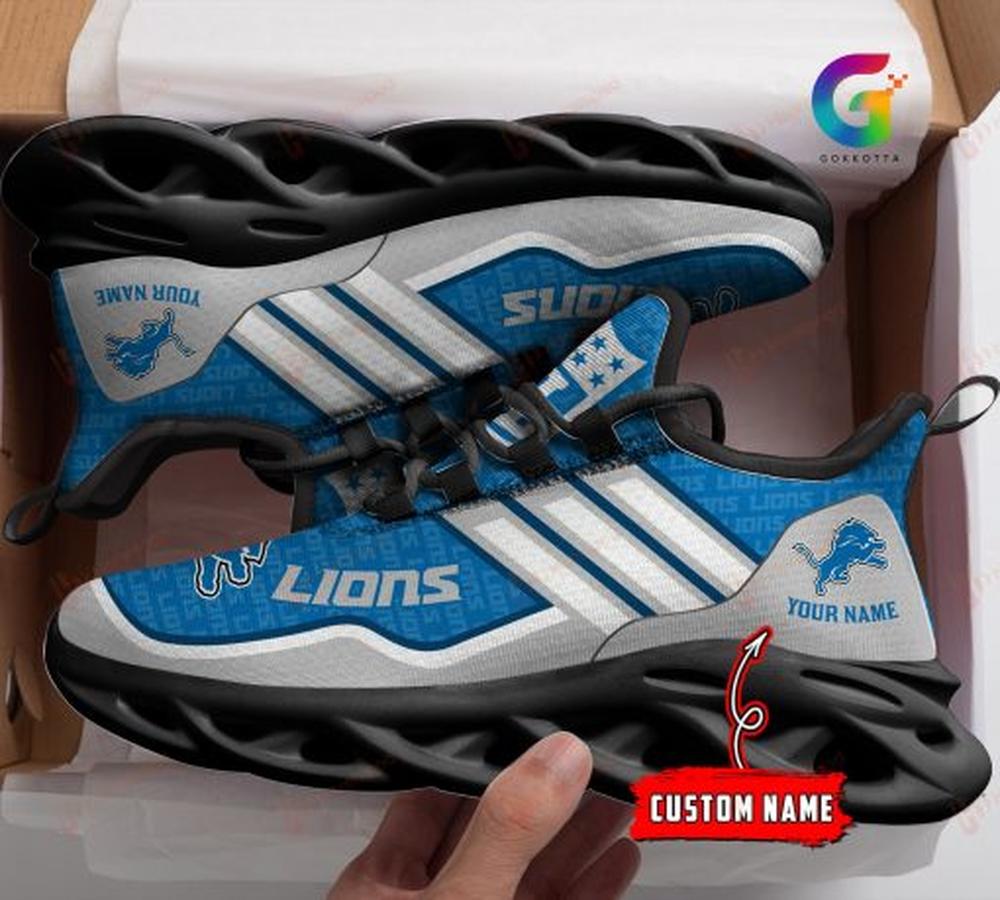 Ideafootwear Detroit Lions Max Soul Shoes Sneakers For Men And Women 24