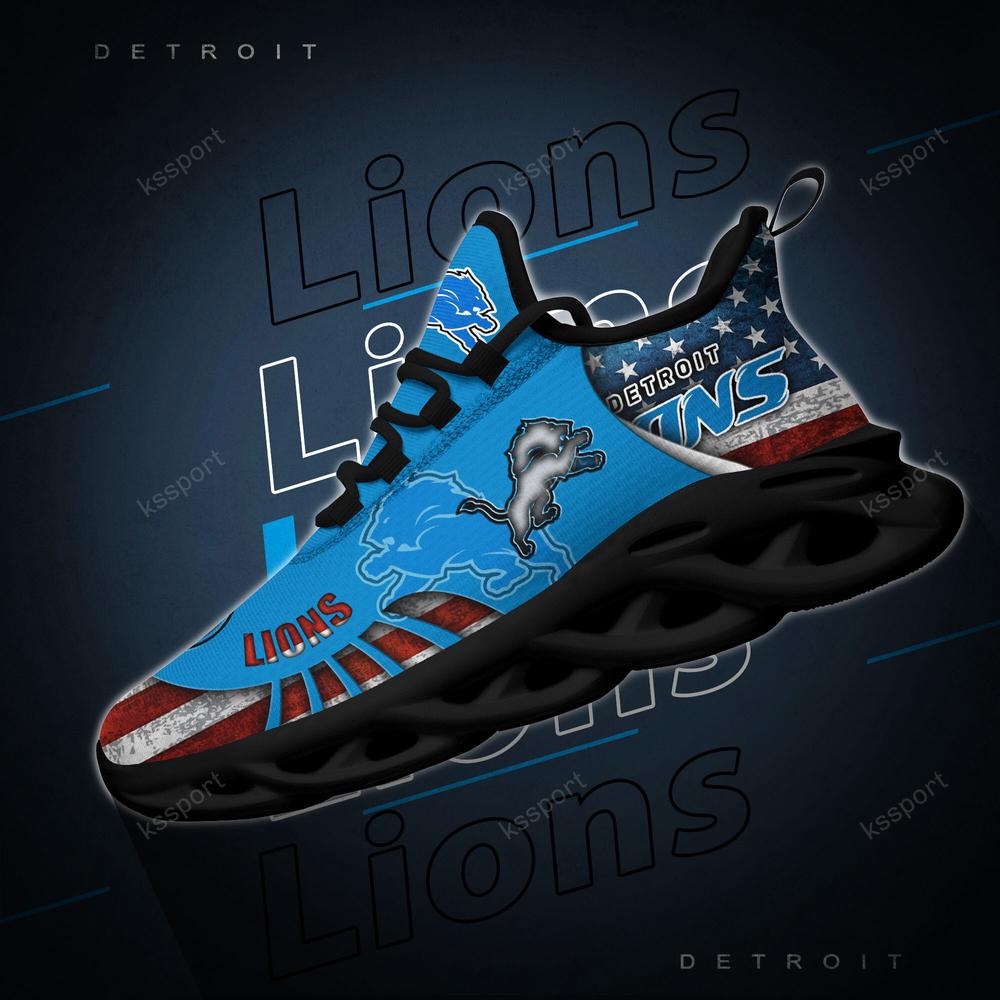 Ideafootwear Detroit Lions Max Soul Shoes Sneakers For Men And Women 11