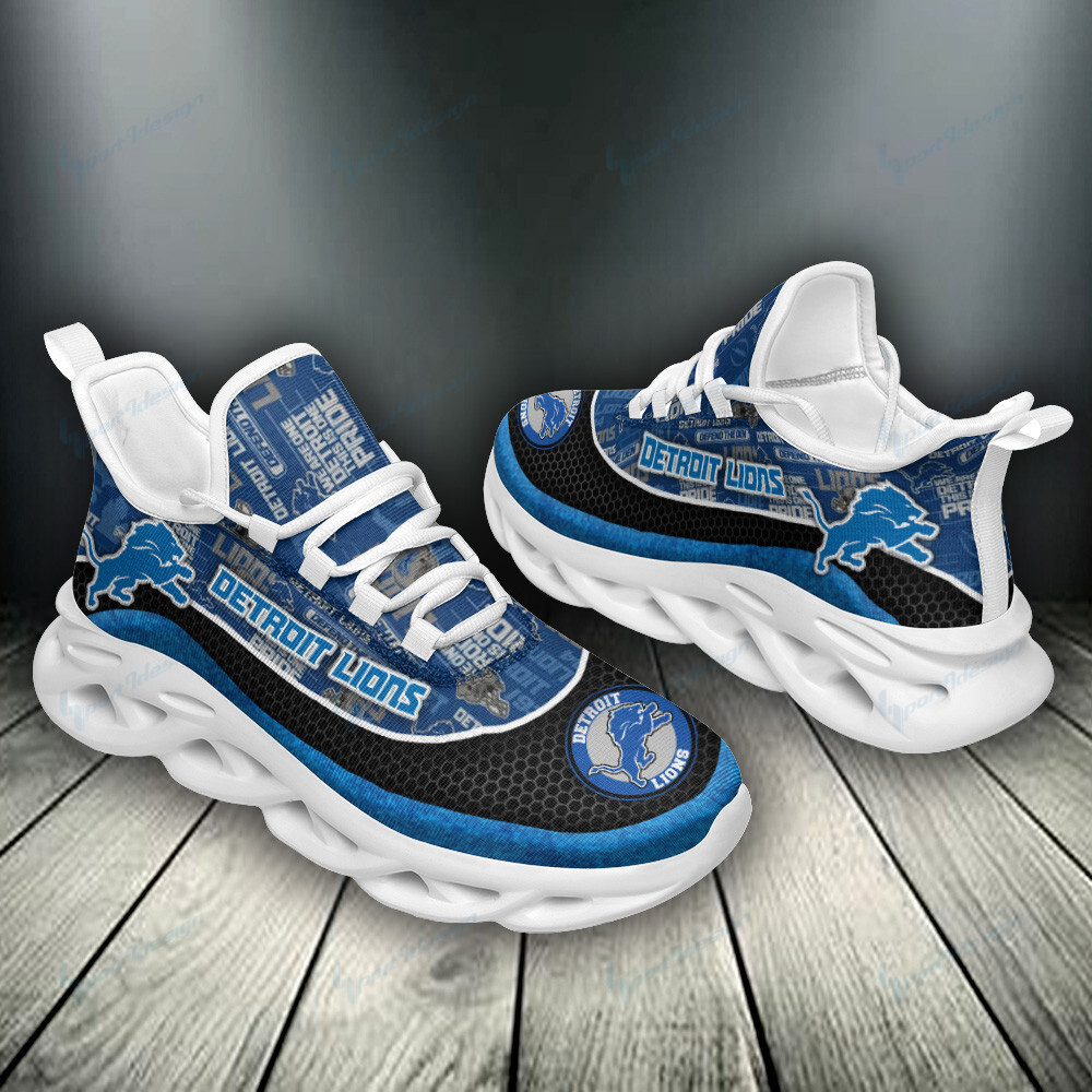 Ideafootwear Detroit Lions Max Soul Shoes Sneakers For Men And Women 4