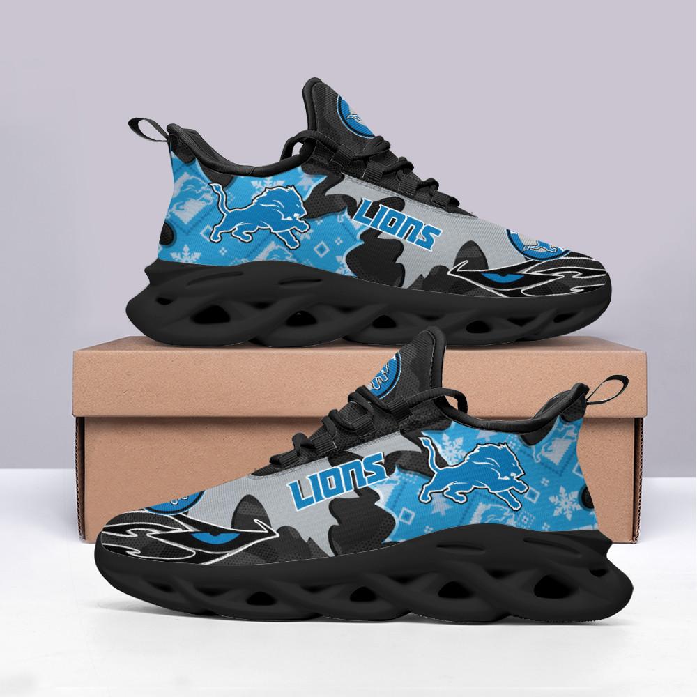 Ideafootwear Detroit Lions Max Soul Shoes Sneakers For Men And Women 5