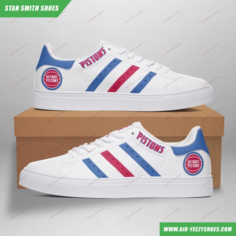 Ideafootwear Detroit Pistons Skate Stan Shoes Sneakes For Men And Women 1