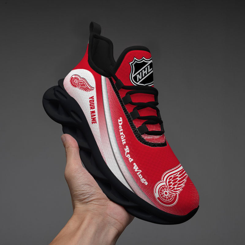 Ideafootwear Detroit Red Wings Max Soul Shoes Sneakers For Men And Women 1