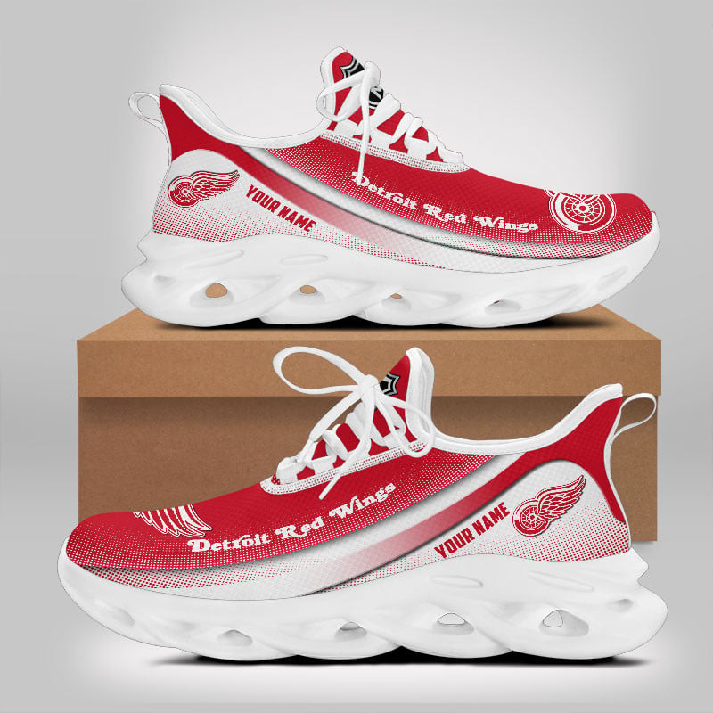 Ideafootwear Detroit Red Wings Max Soul Shoes Sneakers For Men And Women 1