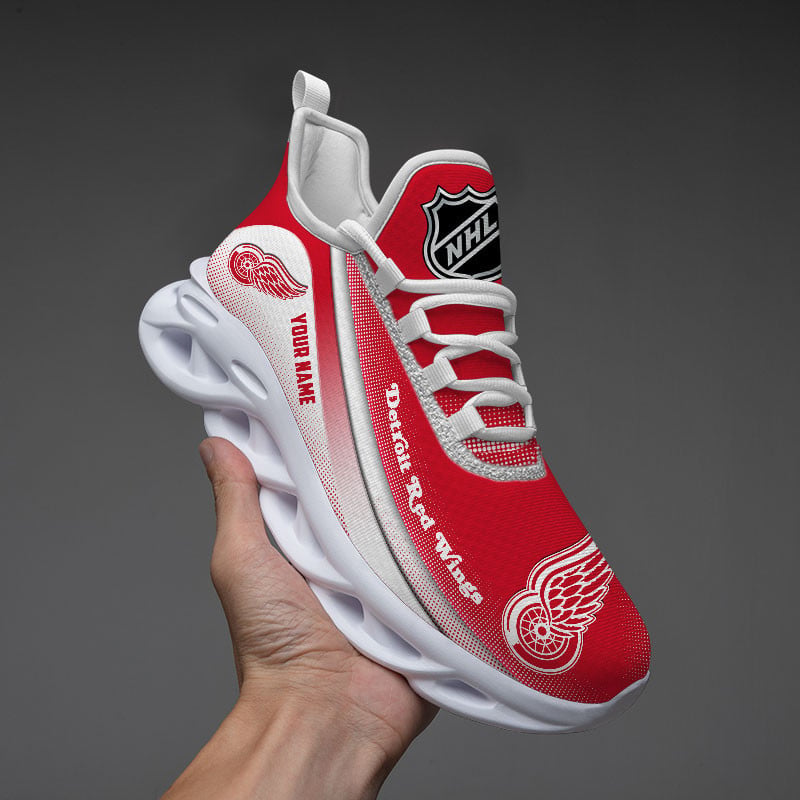 Ideafootwear Detroit Red Wings Max Soul Shoes Sneakers For Men And Women 1