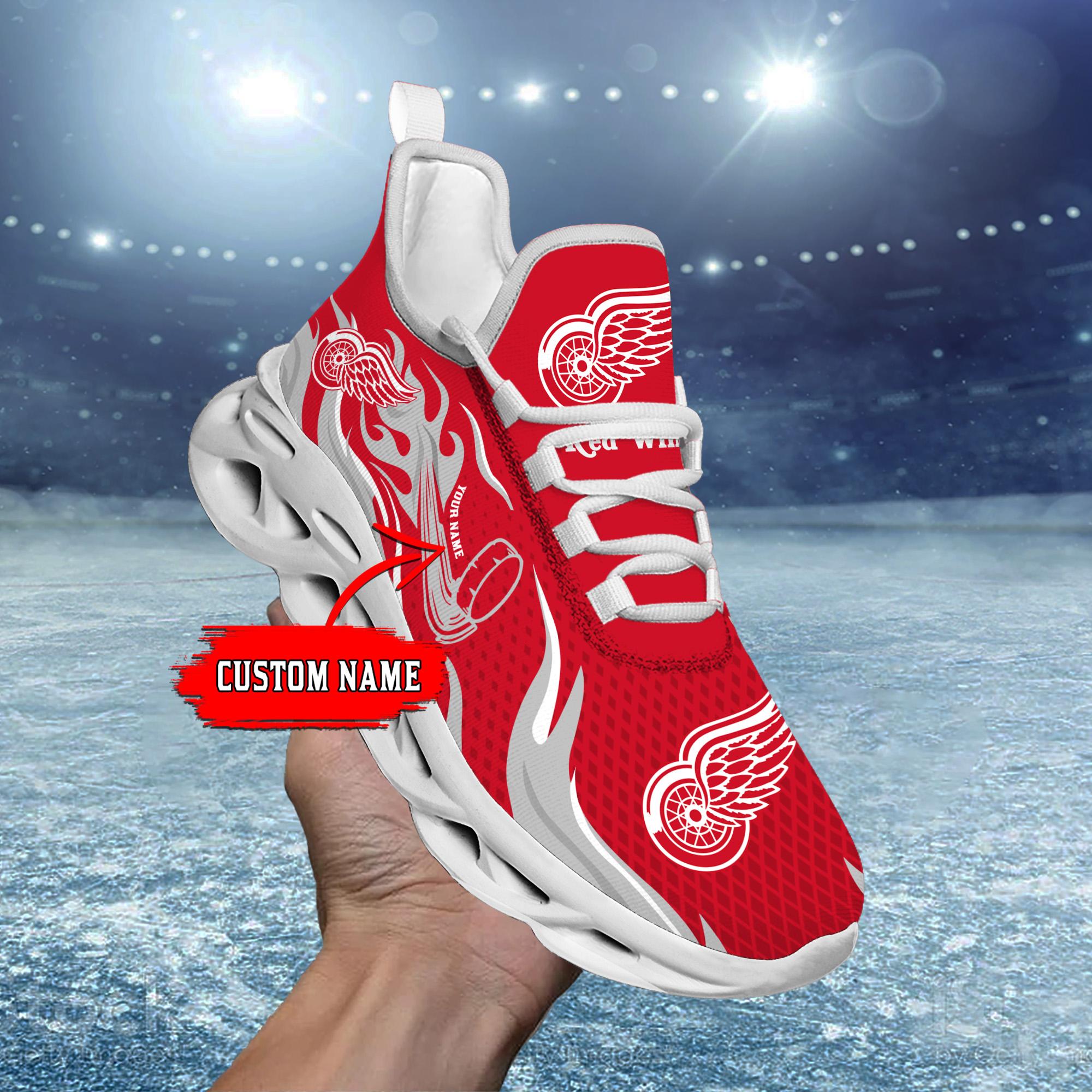 Ideafootwear Detroit Red Wings Max Soul Shoes Sneakers For Men And Women 3