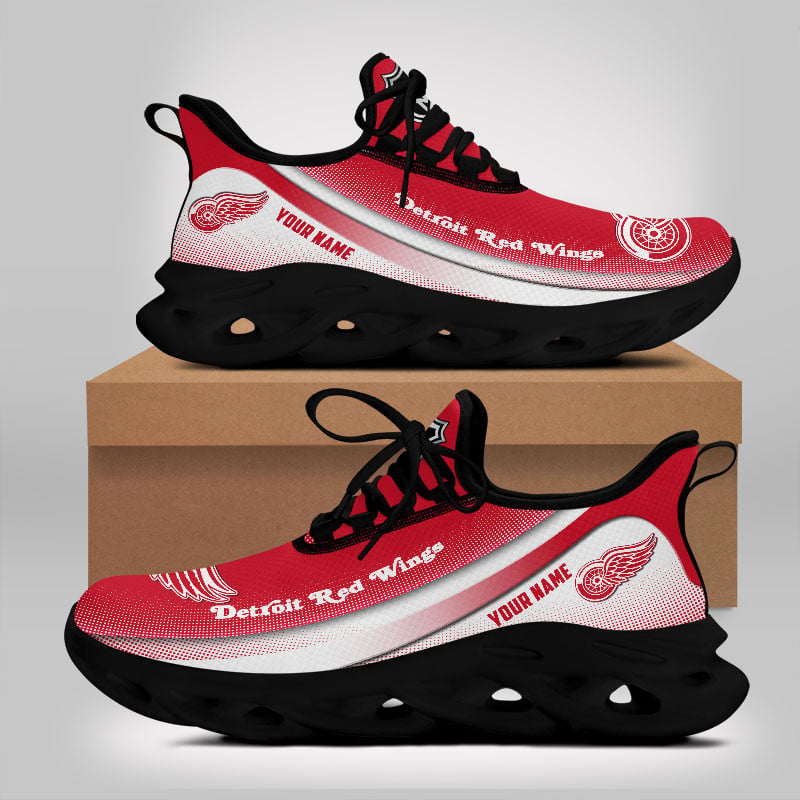 Ideafootwear Detroit Red Wings Max Soul Shoes Sneakers For Men And Women 1