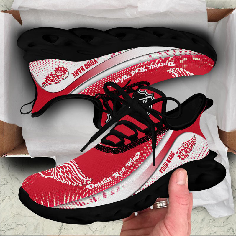 Ideafootwear Detroit Red Wings Max Soul Shoes Sneakers For Men And Women 1