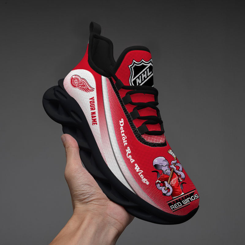 Ideafootwear Detroit Red Wings Max Soul Shoes Sneakers For Men And Women 2