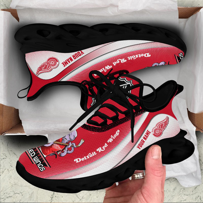 Ideafootwear Detroit Red Wings Max Soul Shoes Sneakers For Men And Women 2
