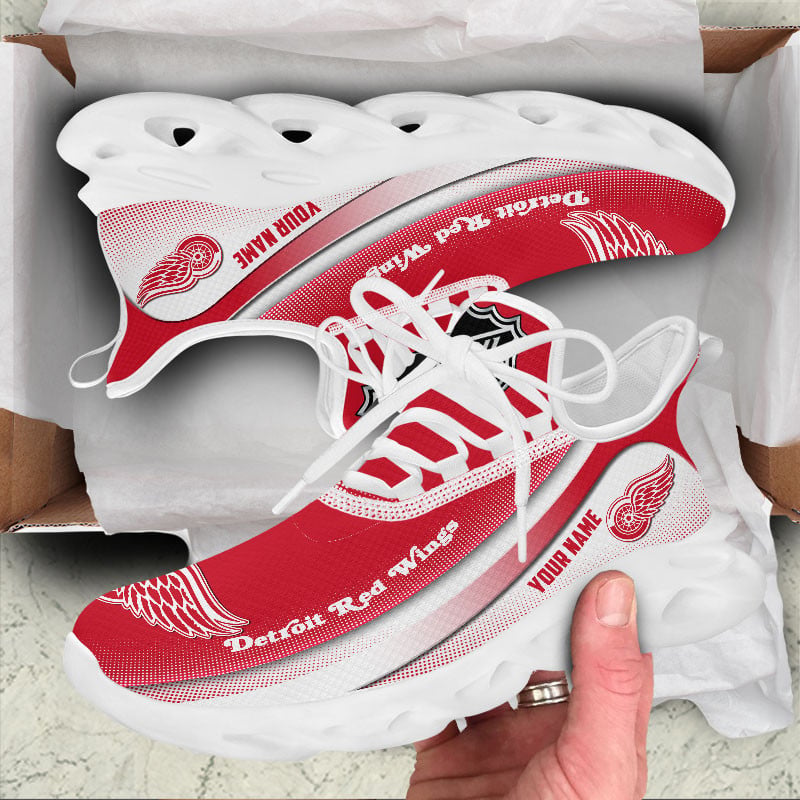 Ideafootwear Detroit Red Wings Max Soul Shoes Sneakers For Men And Women 1