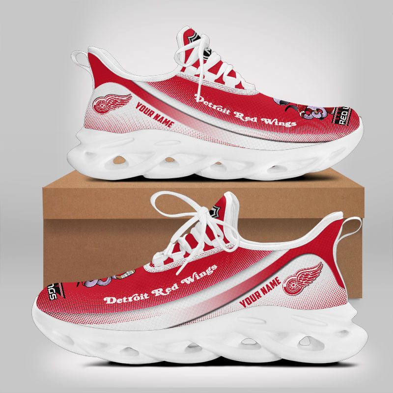 Ideafootwear Detroit Red Wings Max Soul Shoes Sneakers For Men And Women 2