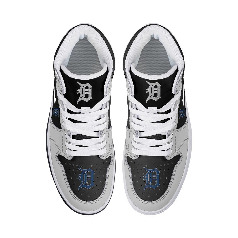 Ideafootwear Detroit Tigers AJ1 High Sneakers Shoes For Men And Women 3