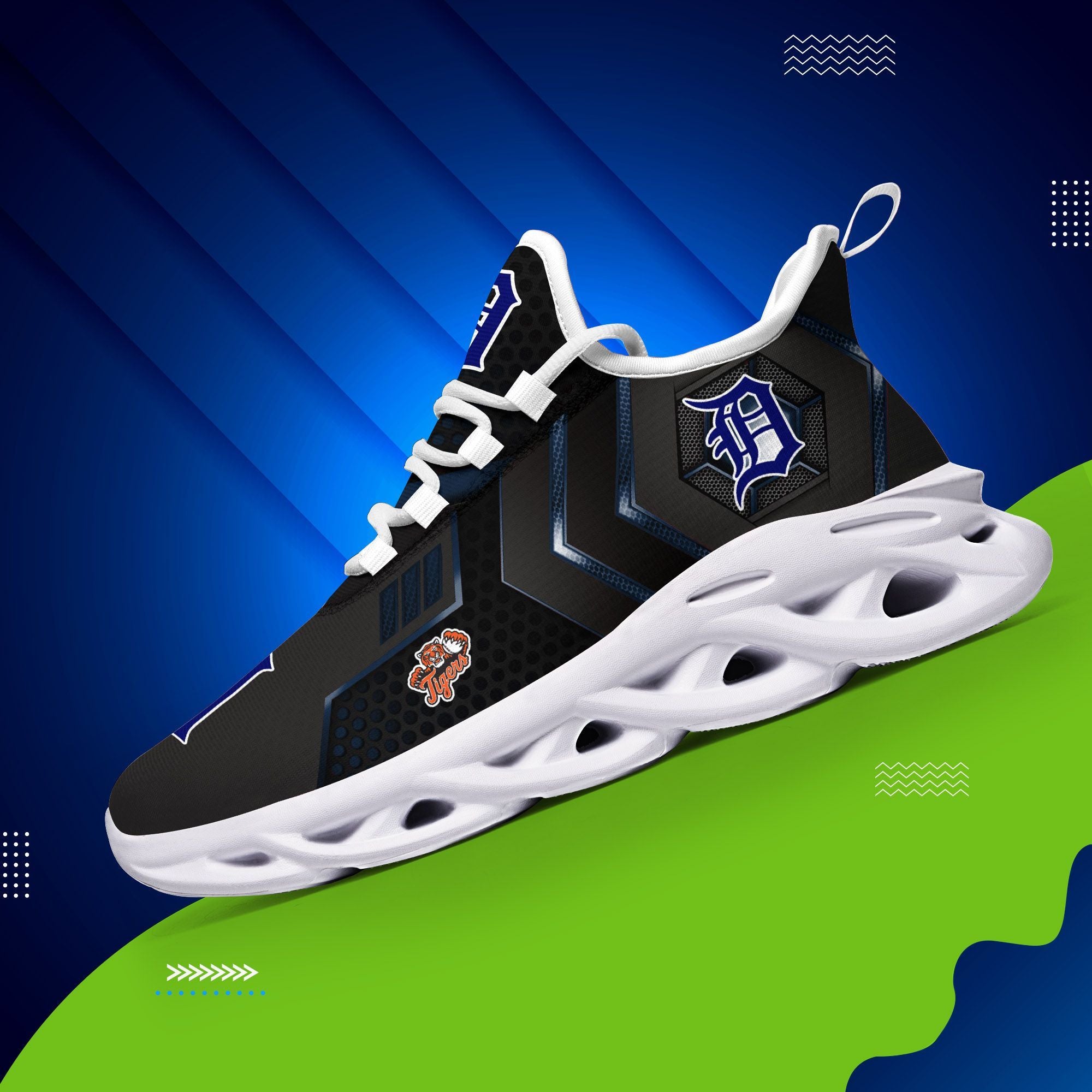 Ideafootwear Detroit Tigers Max Soul Shoes Sneakers For Men And Women 1