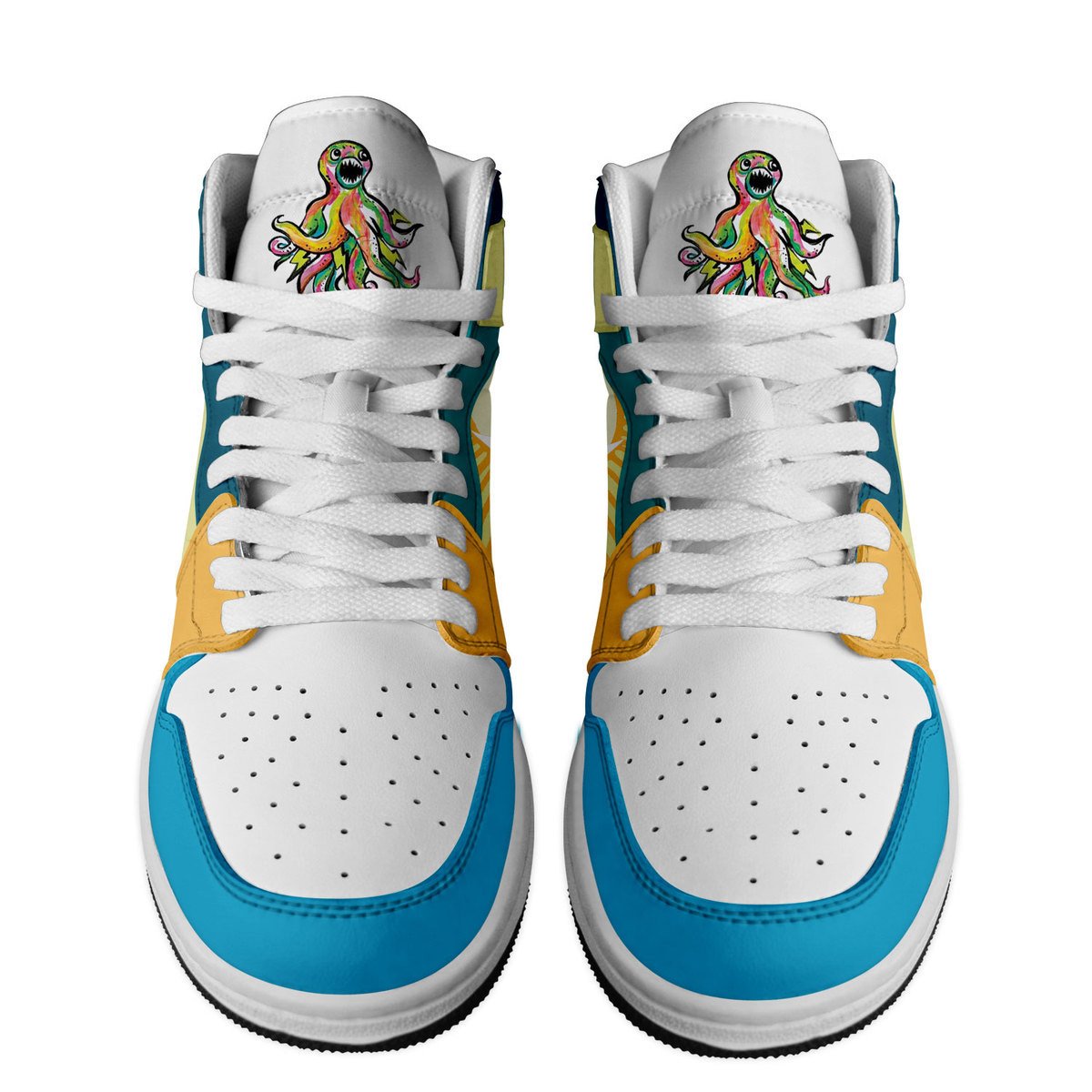 Ideafootwear Dirty Heads AJ1 High Sneakers Shoes For Men And Women 1