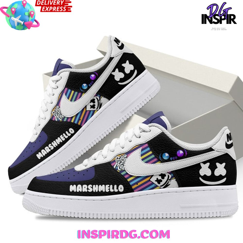 Ideafootwear DJ Marshmello Air Low-Top Sneakers Shoes For Men And Women 1