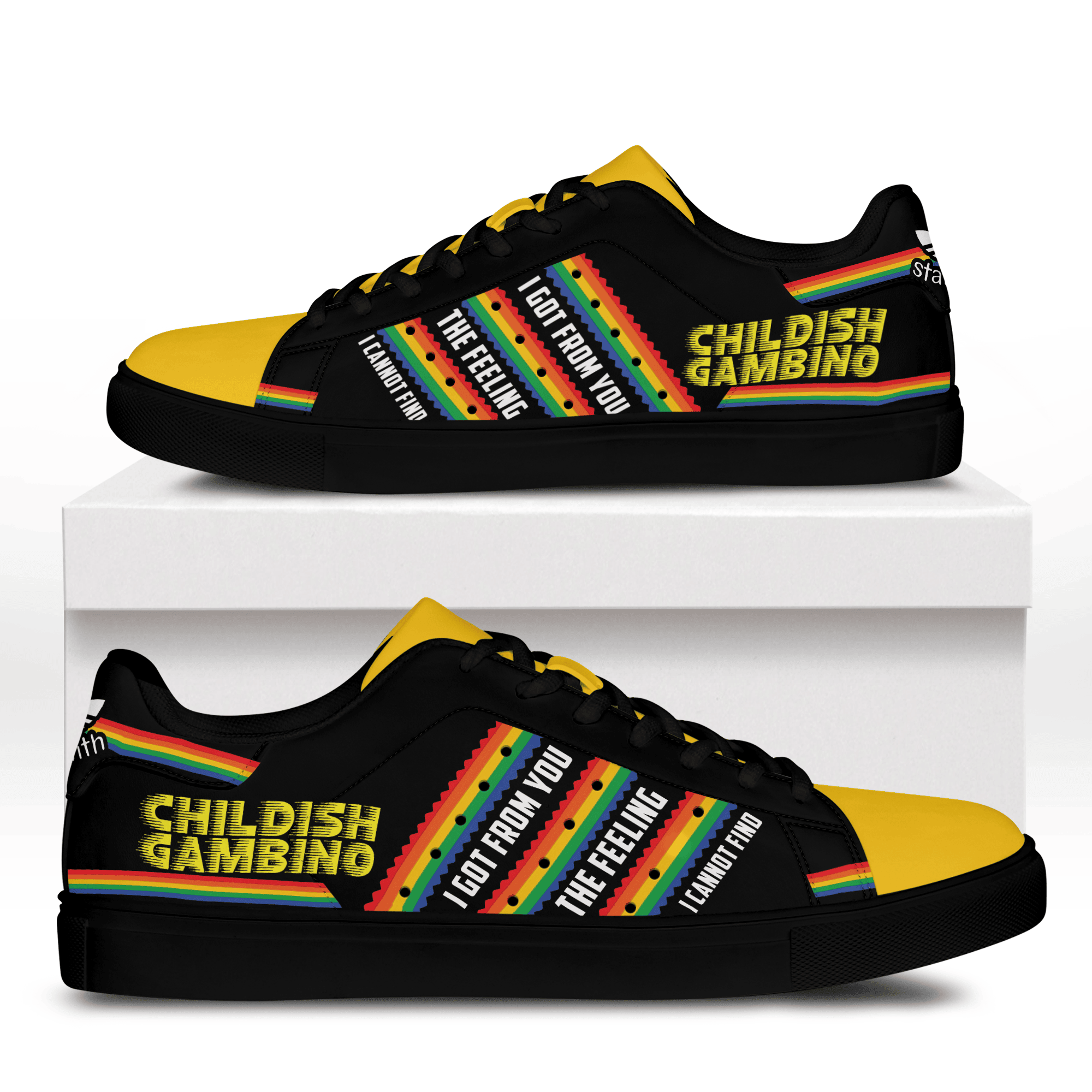 Ideafootwear Donald Glover Skate Stan Shoes Sneakes For Men And Women  1