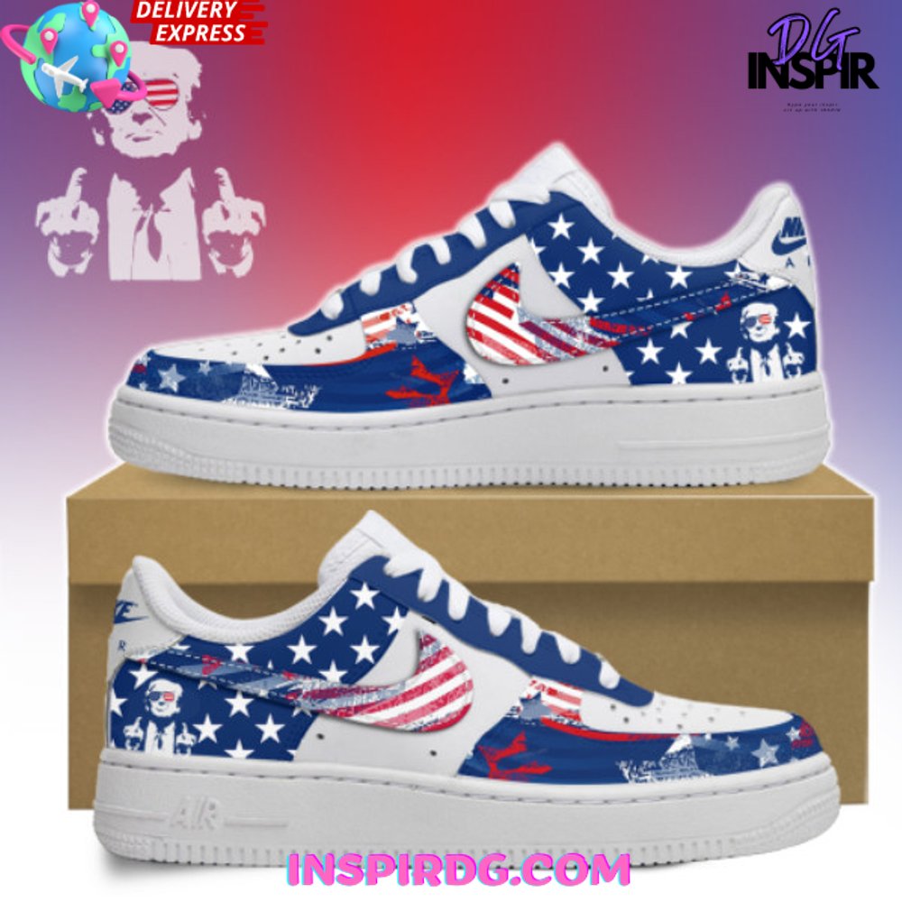 Ideafootwear Donald Trump Air Low-Top Sneakers Shoes For Men And Women 1