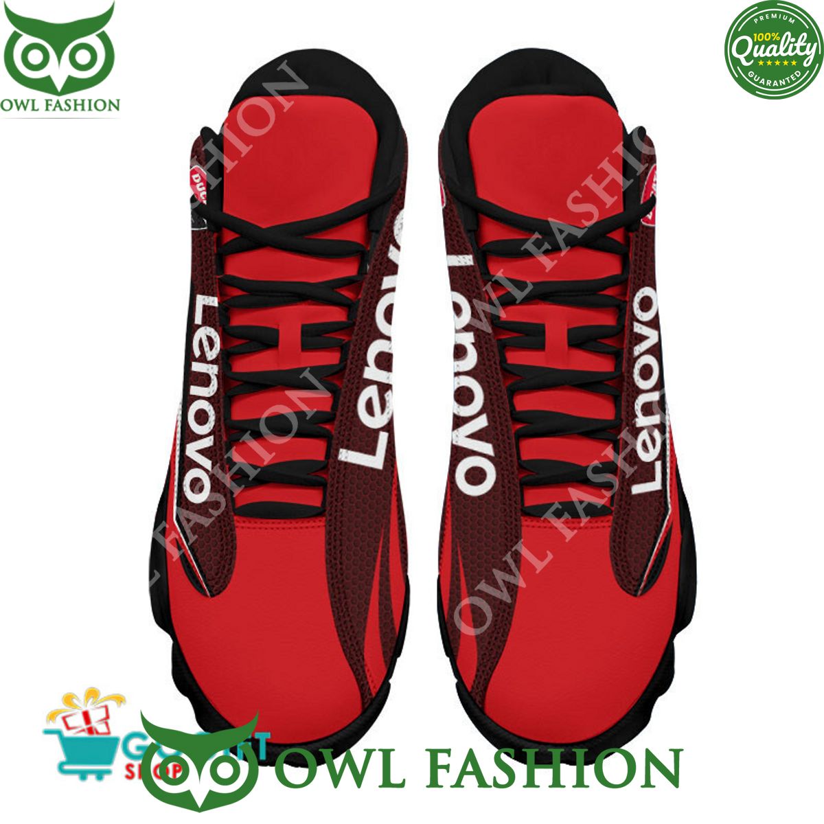 Ideafootwear Ducati Lenovo AJ13 Sneakers Shoes For Men And Women 2
