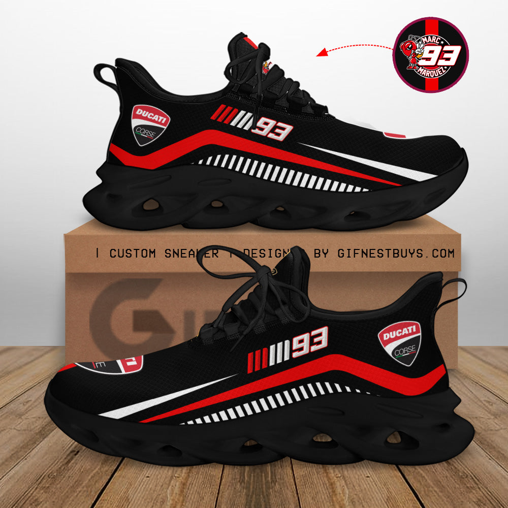 Ideafootwear Ducati Lenovo Team x Marc Marquez Max Soul Shoes Sneakers For Men And Women 2
