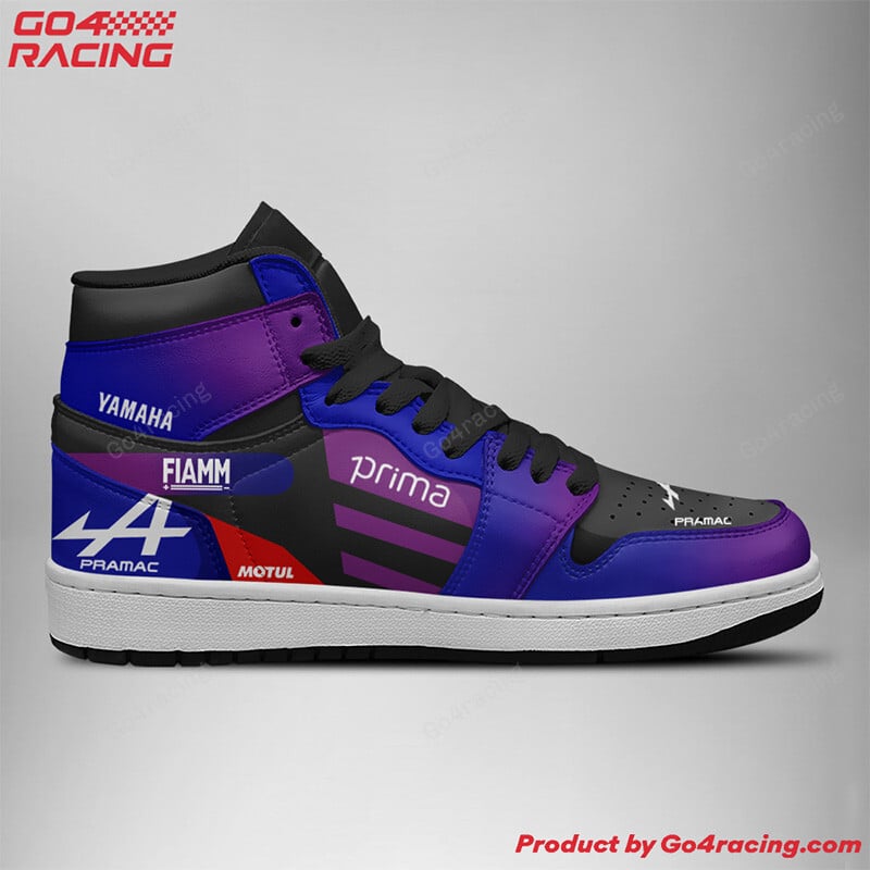 Ideafootwear Ducati Racing Factory AJ1 High Sneakers Shoes For Men And Women 2