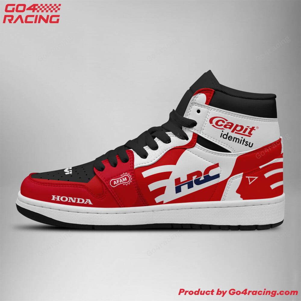 Ideafootwear Ducati Racing Factory AJ1 High Sneakers Shoes For Men And Women 1