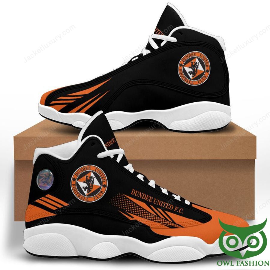 Ideafootwear Dundee United F.C. AJ13 Sneakers Shoes For Men And Women 2