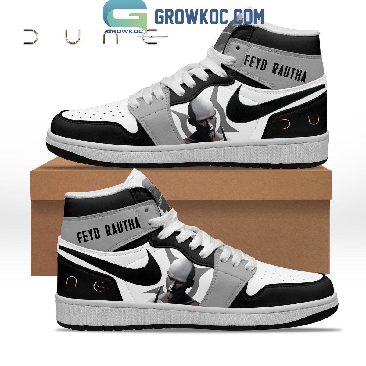 Ideafootwear Dune AJ1 High Sneakers Shoes For Men And Women 1