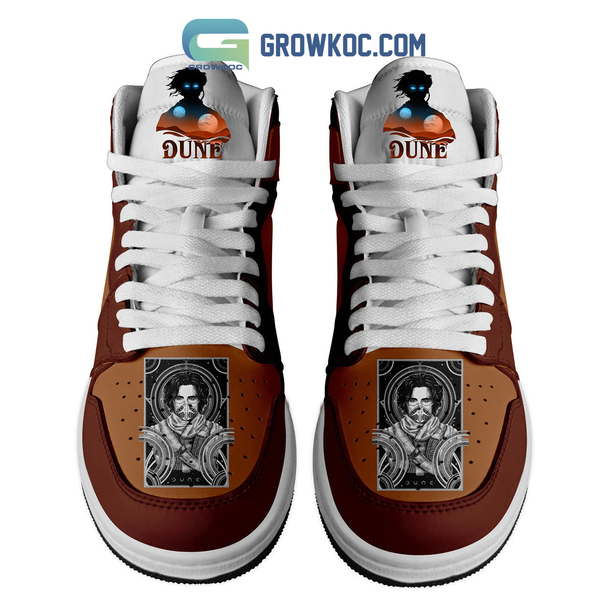 Ideafootwear Dune AJ1 High Sneakers Shoes For Men And Women 2