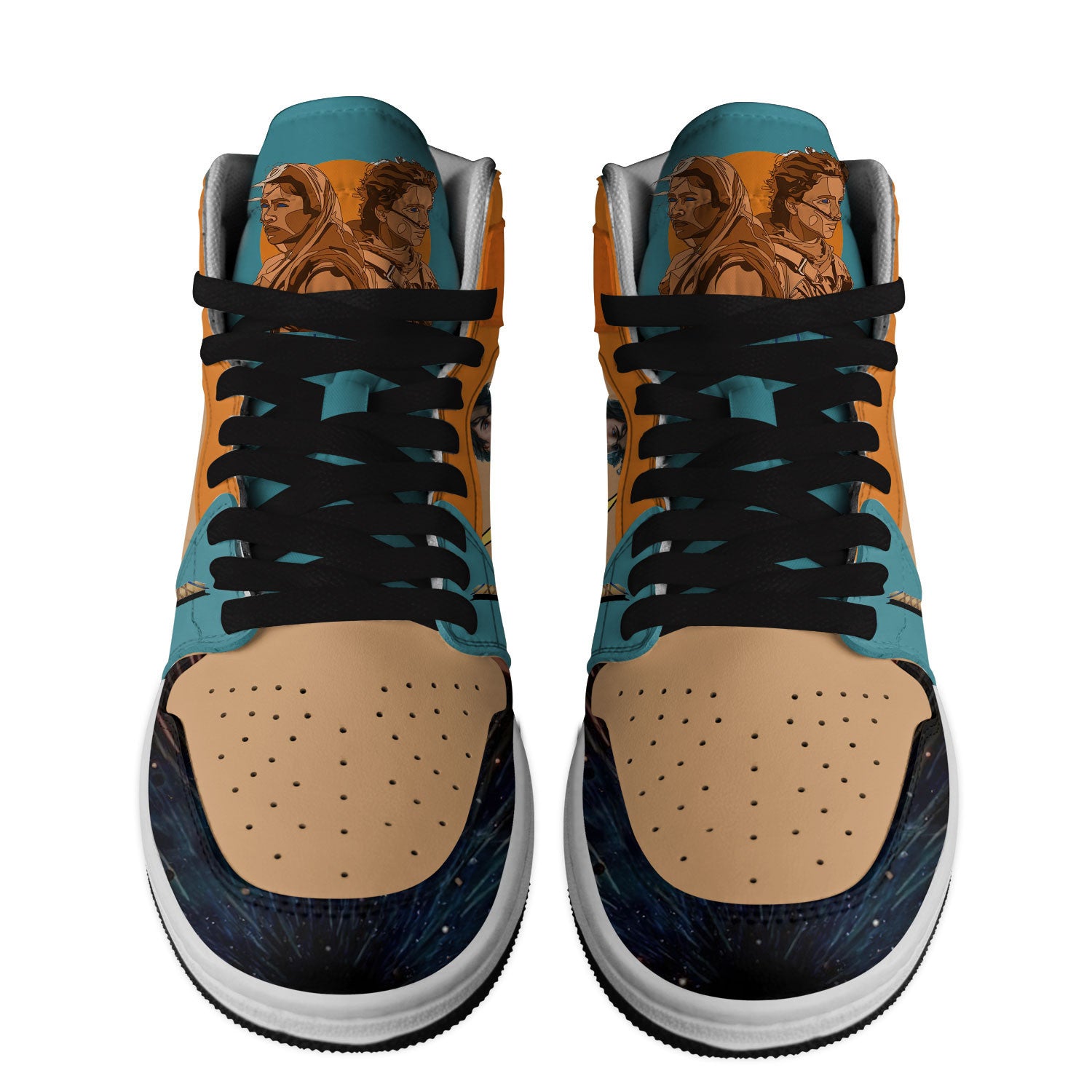 Ideafootwear Dune AJ1 High Sneakers Shoes For Men And Women 3