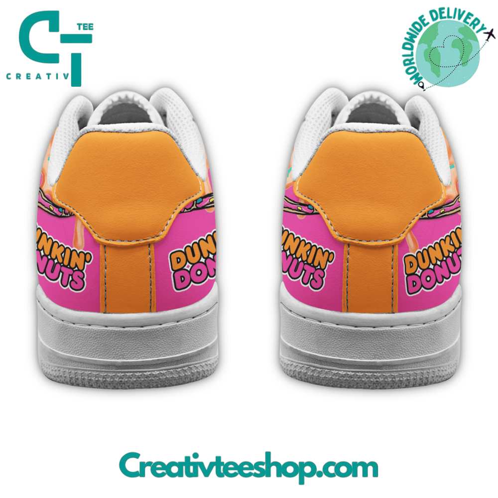 Ideafootwear Dunkin Donuts  Air Low-Top Sneakers Shoes For Men And Women 2
