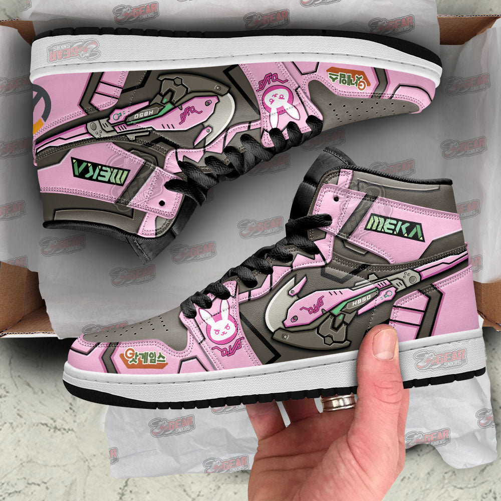 Ideafootwear D.Va Overwatch AJ1 High Sneakers Shoes For Men And Women 1