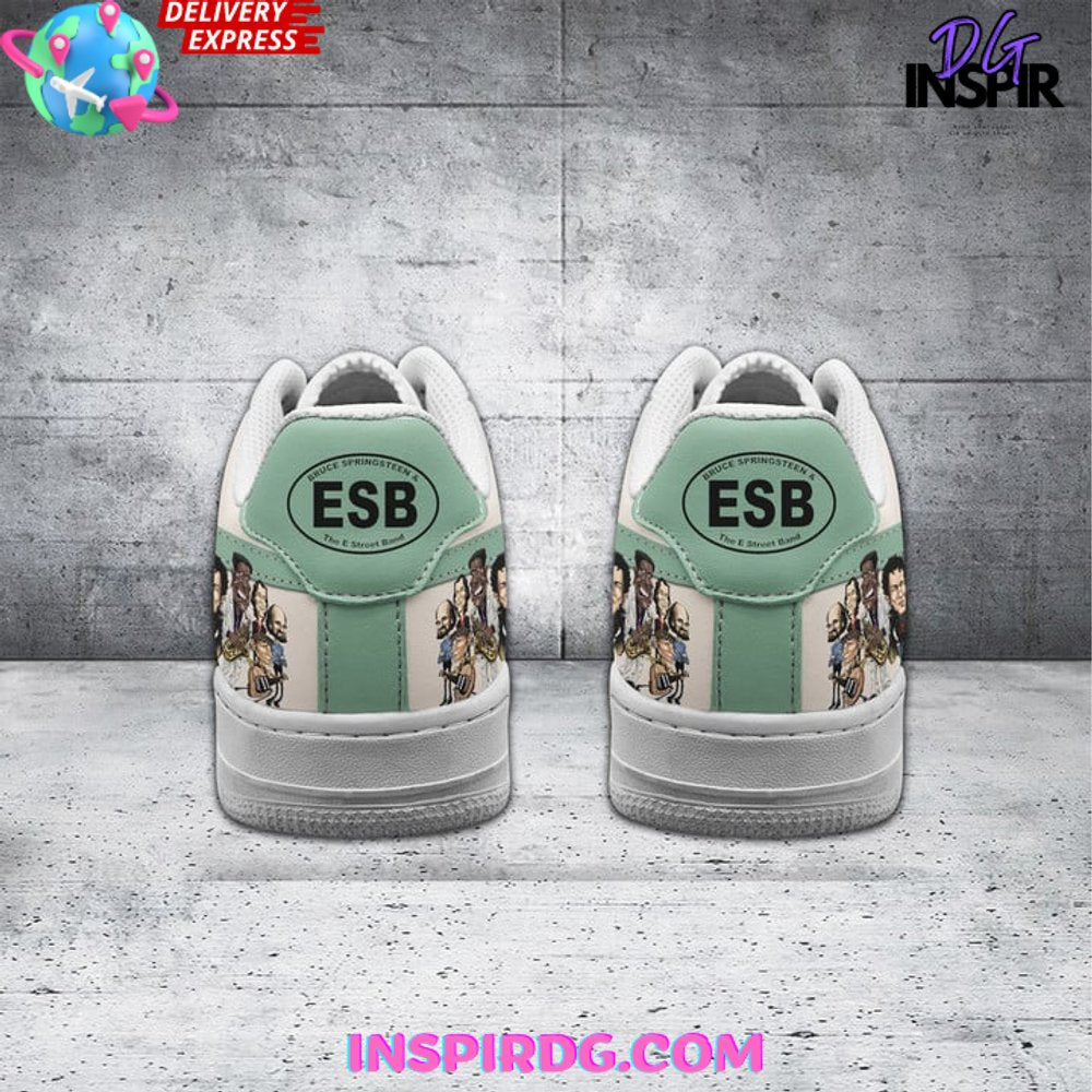 Ideafootwear E Street Band Born In The USA Air Low-Top Sneakers Shoes For Men And Women 1