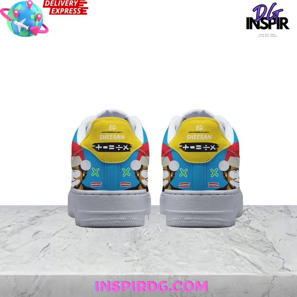 Ideafootwear Ed Sheeran Christmas Air Low-Top Sneakers Shoes For Men And Women 1