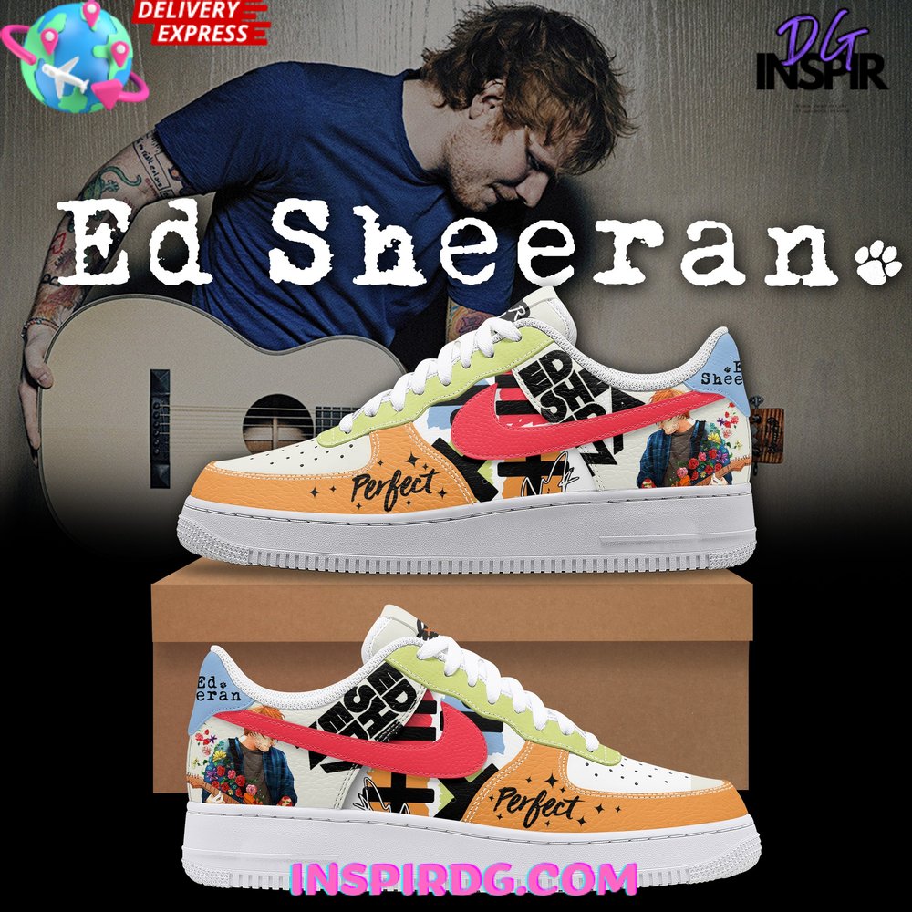 Ideafootwear Ed Sheeran Perfect Air Low-Top Sneakers Shoes For Men And Women 1