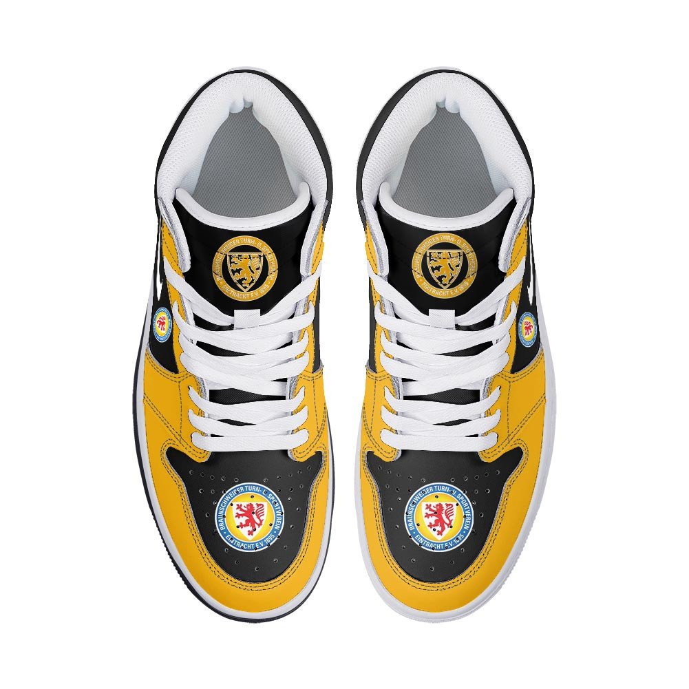 Ideafootwear Eintracht Braunschweig AJ1 High Sneakers Shoes For Men And Women 1