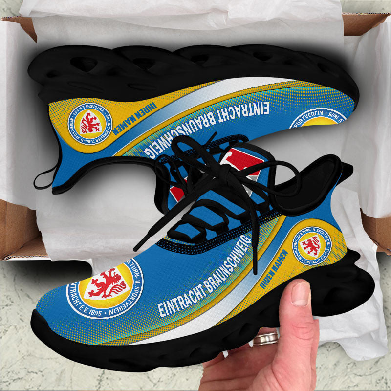 Ideafootwear Eintracht Braunschweig Max Soul Shoes Sneakers For Men And Women 1
