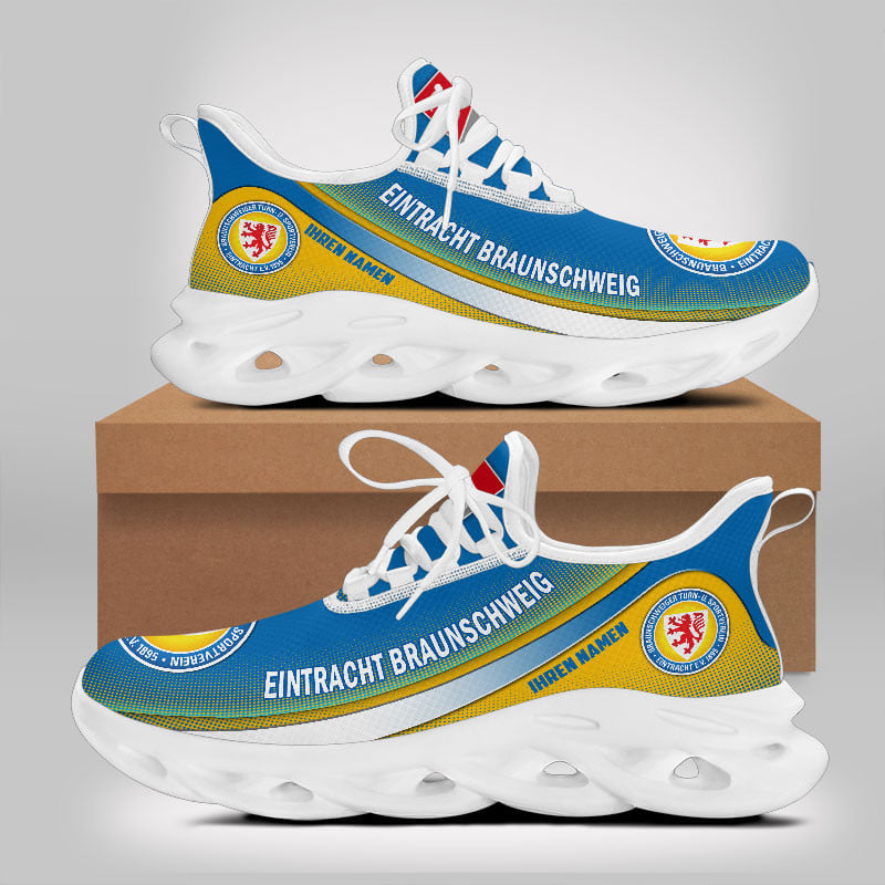 Ideafootwear Eintracht Braunschweig Max Soul Shoes Sneakers For Men And Women 1