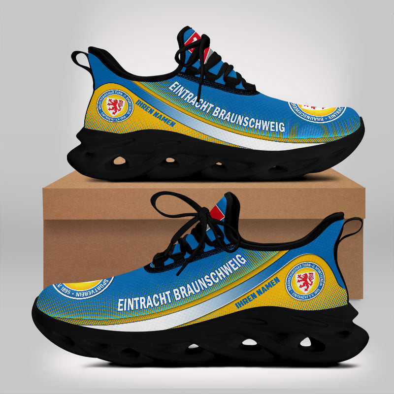 Ideafootwear Eintracht Braunschweig Max Soul Shoes Sneakers For Men And Women 1