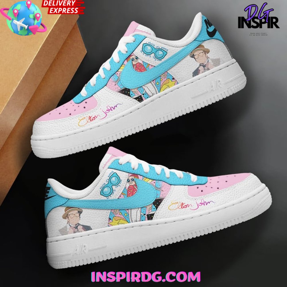 Ideafootwear Elton John Air Low-Top Sneakers Shoes For Men And Women 2