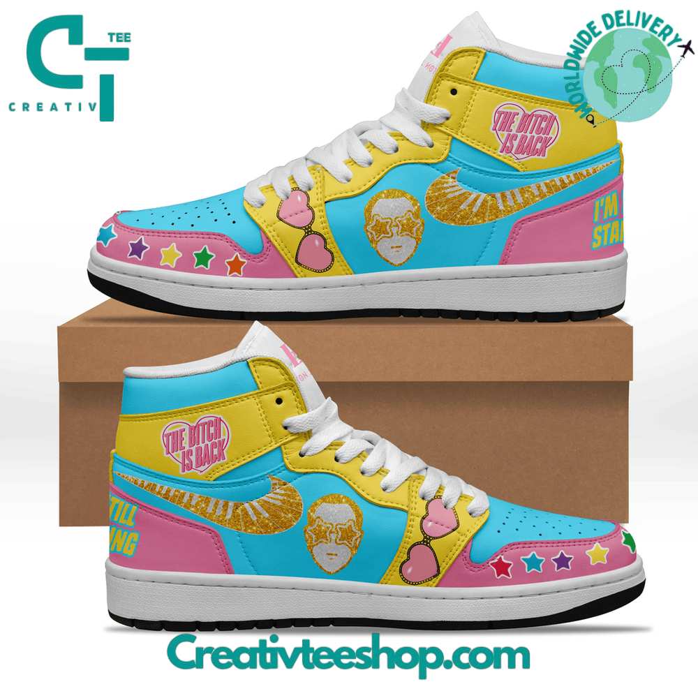 Ideafootwear Elton John AJ1 High Sneakers Shoes For Men And Women 1