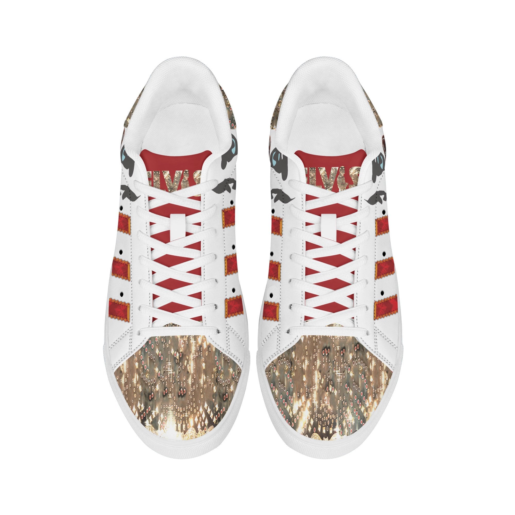 Ideafootwear Elvis Presley Skate Stan Shoes Sneakes For Men And Women 14
