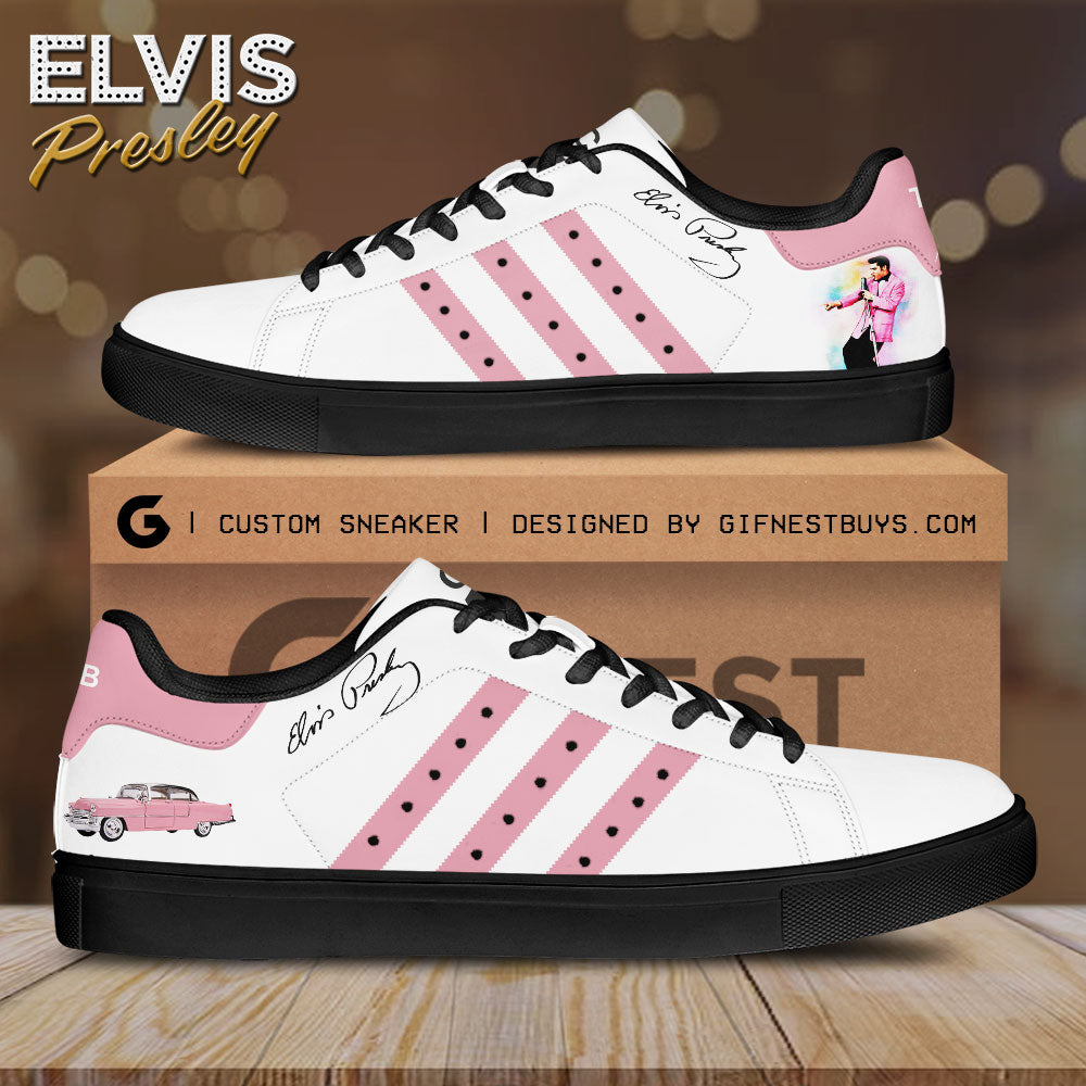 Ideafootwear Elvis Presley Skate Stan Shoes Sneakes For Men And Women 5