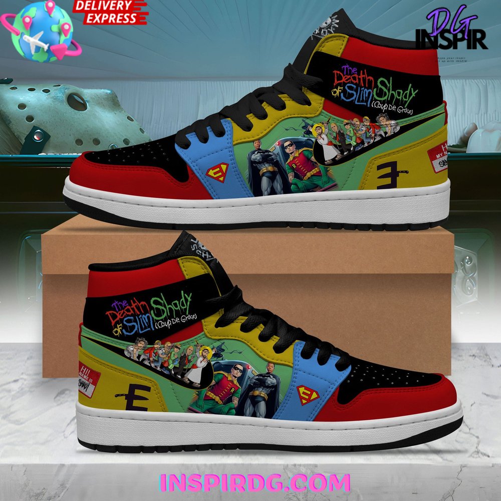 Ideafootwear Eminem AJ1 High Sneakers Shoes For Men And Women 13