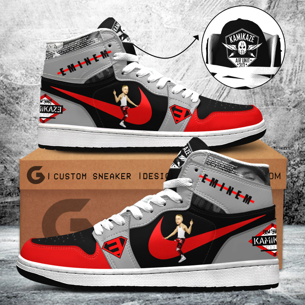 Ideafootwear Eminem AJ1 High Sneakers Shoes For Men And Women 6