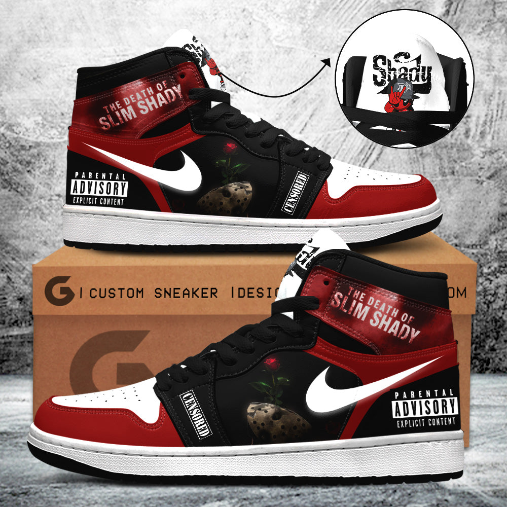 Ideafootwear Eminem AJ1 High Sneakers Shoes For Men And Women 3