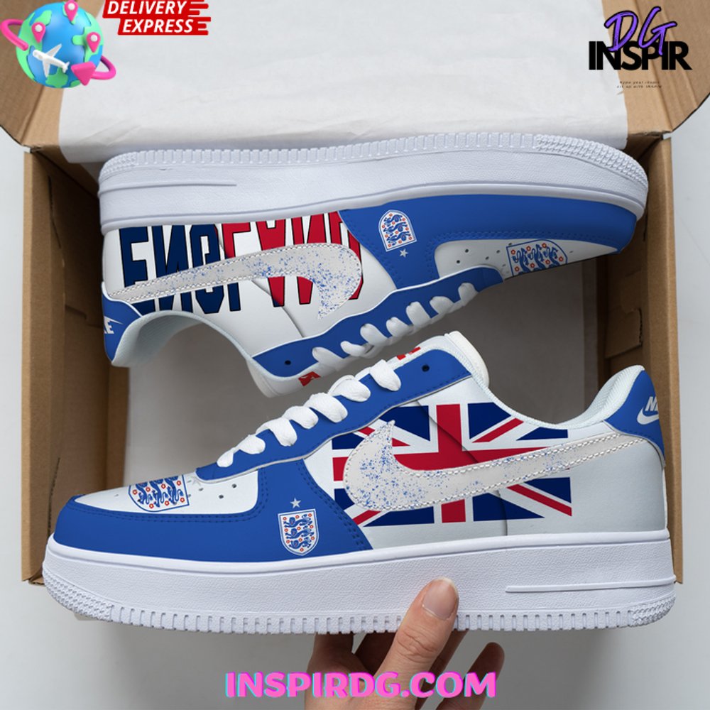 Ideafootwear England Euro Champions Air Low-Top Sneakers Shoes For Men And Women 1